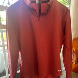 Nike Therma-Fit Red Pullover
